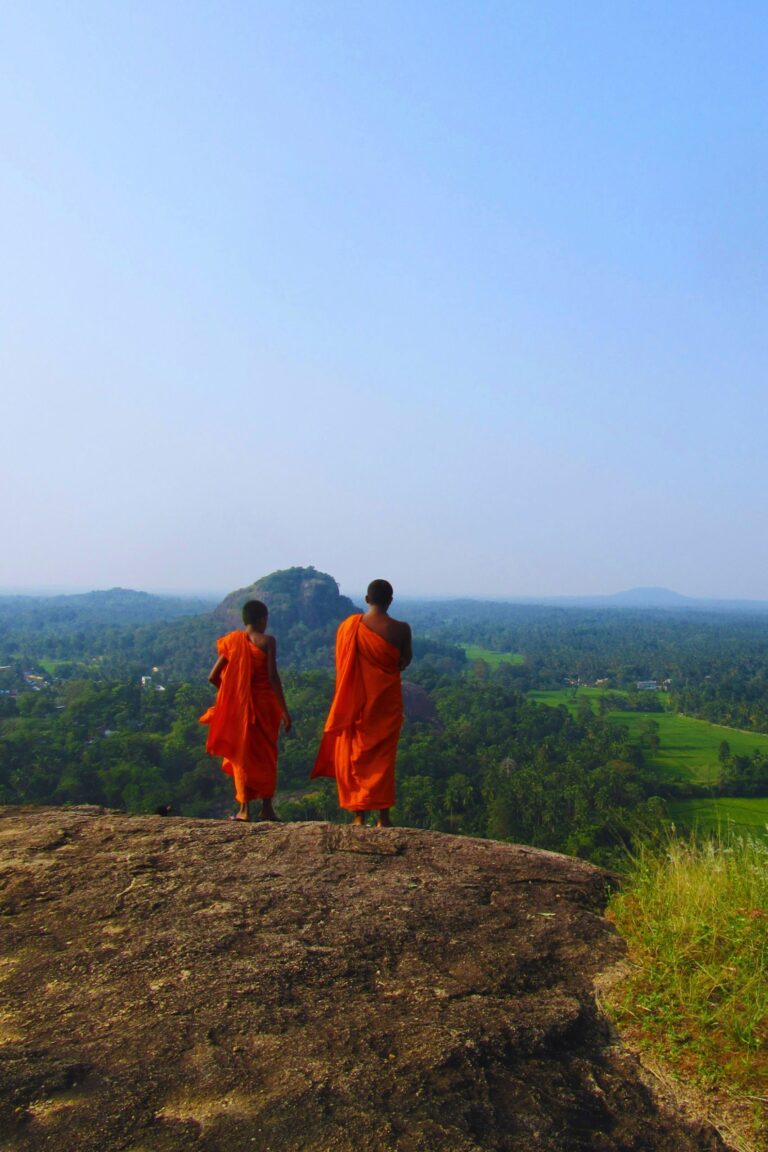 Travel photography of Dambadeniya historical site