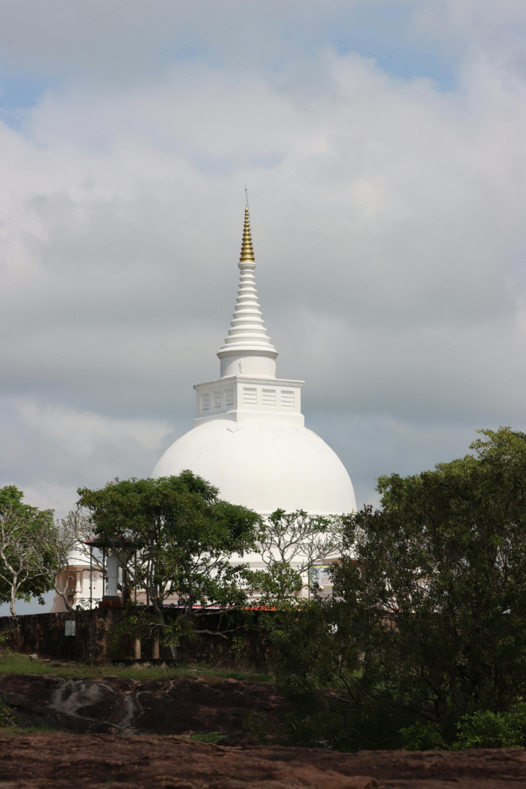Thanthirimale ancient Buddhist temple in Sri Lanka