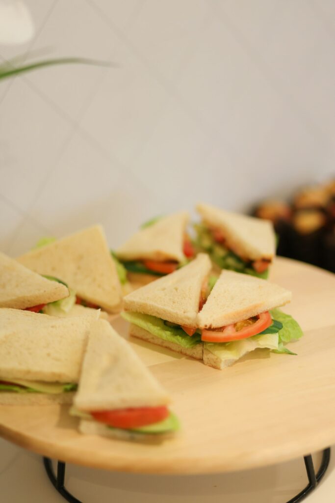 Authentic Sri Lanka sandwich for breakfast